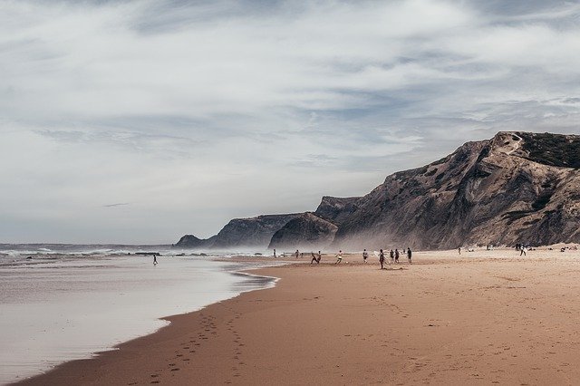 免费下载阿尔加维海或海洋葡萄牙免费图片以使用 GIMP 免费在线图像编辑器进行编辑
