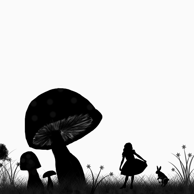 Free download Alice Wonderland Tiny -  free illustration to be edited with GIMP free online image editor