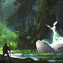 Alien Forest Illustration  screen for extension Chrome web store in OffiDocs Chromium