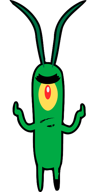 Free download Alien Green - Free vector graphic on Pixabay free illustration to be edited with GIMP free online image editor