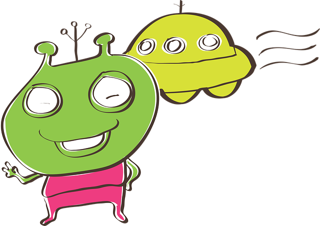 Free download Alien Ufo Aliens The - Free vector graphic on Pixabay free illustration to be edited with GIMP free online image editor