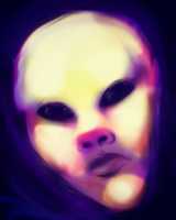 Free download Alien Visage--An Illustration free photo or picture to be edited with GIMP online image editor