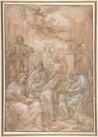 Free download Allegory of the Old and New Dispensations free photo or picture to be edited with GIMP online image editor