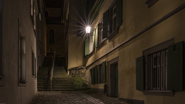Free download Alley Bamberg Stairs -  free free photo or picture to be edited with GIMP online image editor