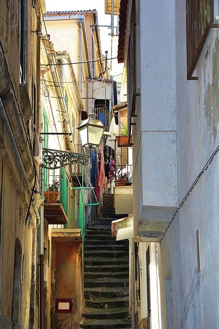 Free download Alley Calabria Italy -  free photo or picture to be edited with GIMP online image editor