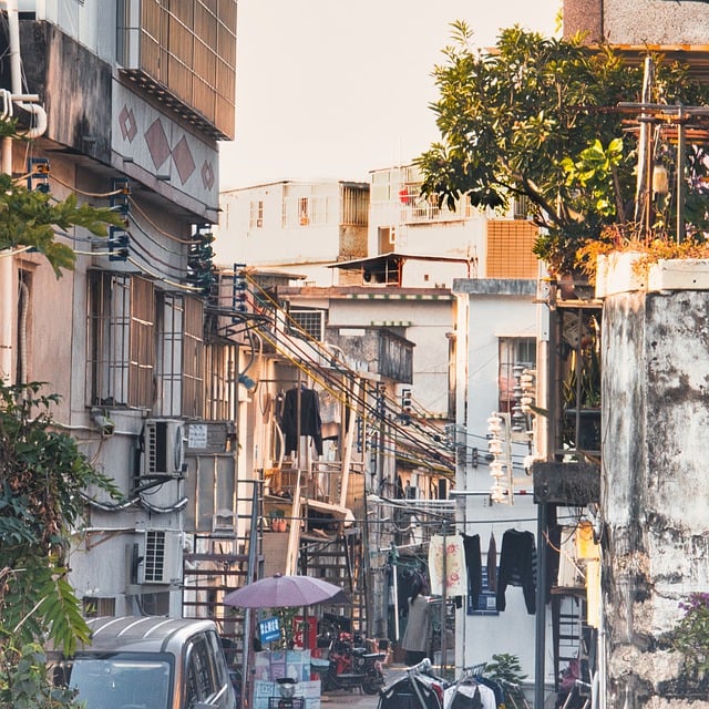 Free download alley china residential buildings free picture to be edited with GIMP free online image editor