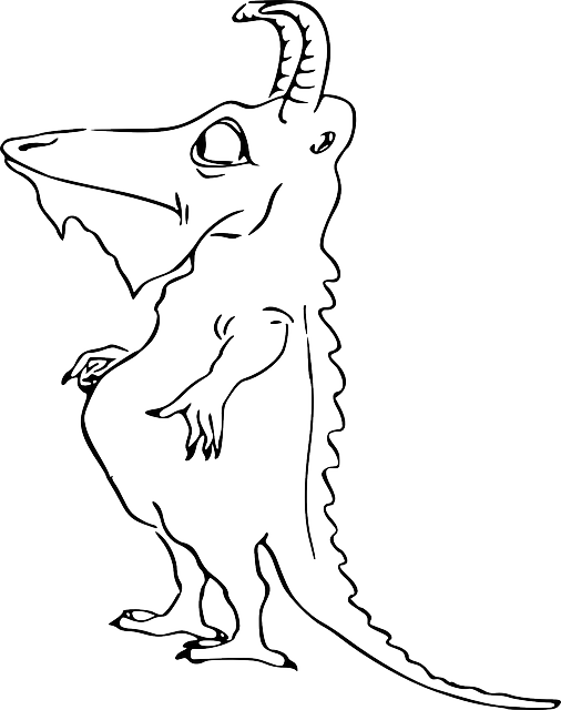 Free download Alligator Monster Standing - Free vector graphic on Pixabay free illustration to be edited with GIMP free online image editor
