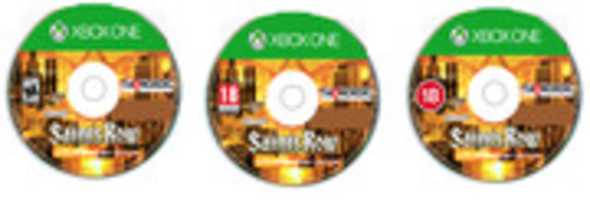 Free download All Sanits Row 14th Anniversary Edition Xbox One Disc free photo or picture to be edited with GIMP online image editor