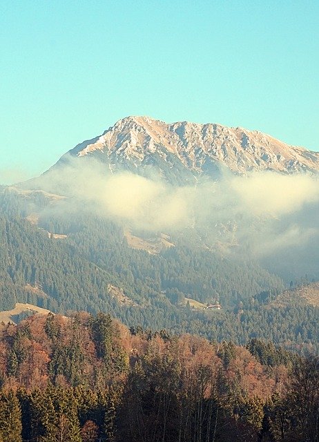 Descarga gratuita Alpine Mountains Late Autumn: foto o imagen gratuita para editar con el editor de imágenes en línea GIMP