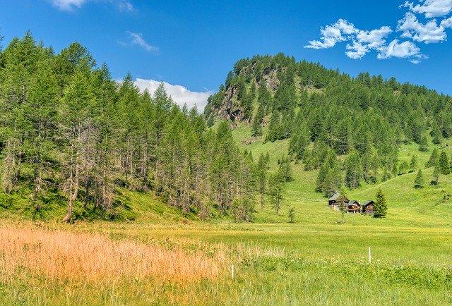 Free download Alpine Valley Nature -  free photo or picture to be edited with GIMP online image editor