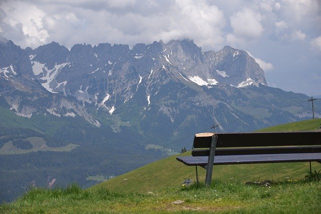 Бесплатно скачать Альпийский вид на горный пейзаж - бесплатную фотографию или картинку для редактирования с помощью онлайн-редактора изображений GIMP