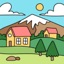 Alpine Village Charm  screen for extension Chrome web store in OffiDocs Chromium