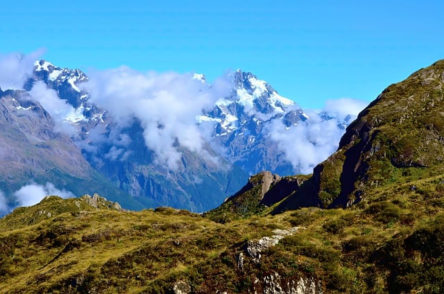 Free download alps new zealand mountains free picture to be edited with GIMP free online image editor