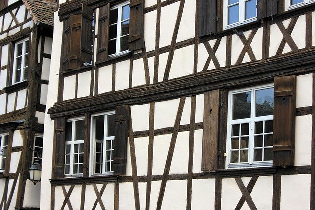 Free picture Alsace Building Facade -  to be edited by GIMP free image editor by OffiDocs