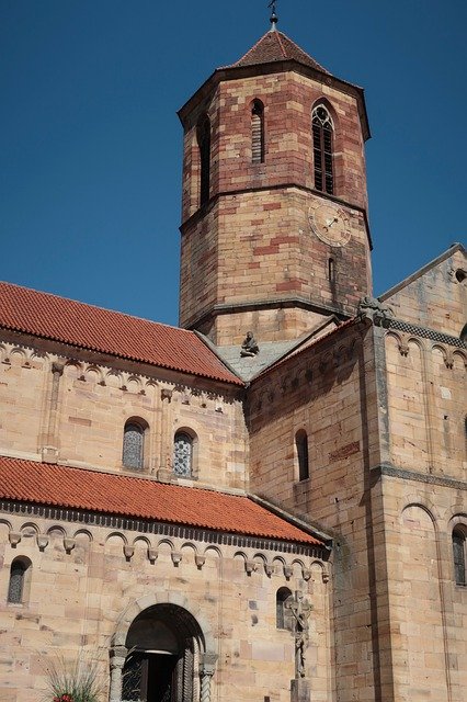 הורדה חינם של כנסיית אלזס צרפת - תמונה או תמונה בחינם לעריכה עם עורך התמונות המקוון של GIMP