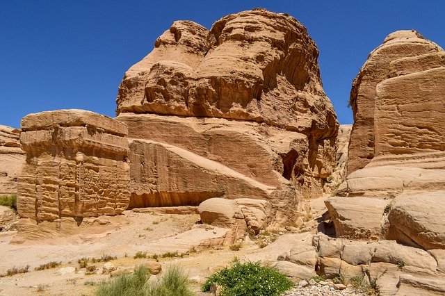 Free download Al Siq Canyon Gorge -  free photo or picture to be edited with GIMP online image editor