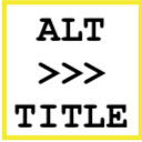 Alt Titler  screen for extension Chrome web store in OffiDocs Chromium