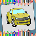 American Cars Coloring Book  screen for extension Chrome web store in OffiDocs Chromium