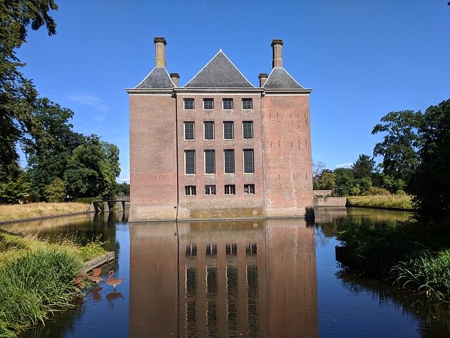 무료 다운로드 Amerongen Castle - 무료 사진 또는 GIMP 온라인 이미지 편집기로 편집할 수 있는 사진