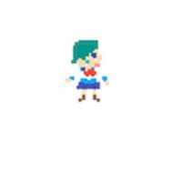 Free download Ami From Sailor Moon In SMB 1 Style free photo or picture to be edited with GIMP online image editor
