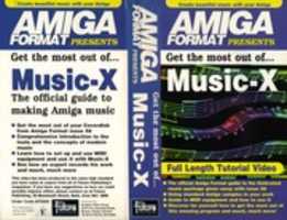 Free download Amiga Format Presents Get The Most Out Of Music-X VHS Cover free photo or picture to be edited with GIMP online image editor