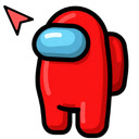 Among Us Cursor  screen for extension Chrome web store in OffiDocs Chromium
