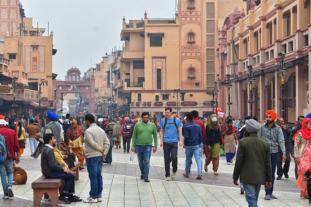 Unduh gratis Pemandangan Kota Amritsar - foto atau gambar gratis untuk diedit dengan editor gambar online GIMP