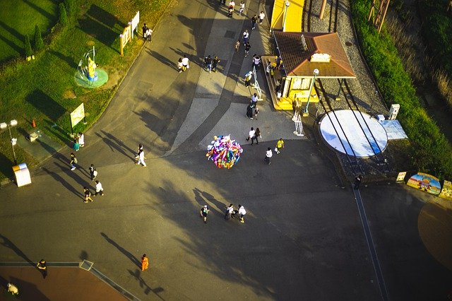 Descarga gratuita Amusement Park Ferris Wheel Fun: foto o imagen gratuitas para editar con el editor de imágenes en línea GIMP