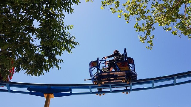 Скачать бесплатно Amusement Park Sky The Ferris - бесплатное фото или изображение для редактирования с помощью онлайн-редактора изображений GIMP