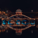 Ancient city at night  screen for extension Chrome web store in OffiDocs Chromium