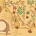 Ancient Map Illustration  screen for extension Chrome web store in OffiDocs Chromium