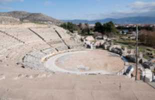 Free download Ancient Theatre - Philippi free photo or picture to be edited with GIMP online image editor