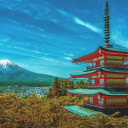 Ancient tower next to the volcano  screen for extension Chrome web store in OffiDocs Chromium