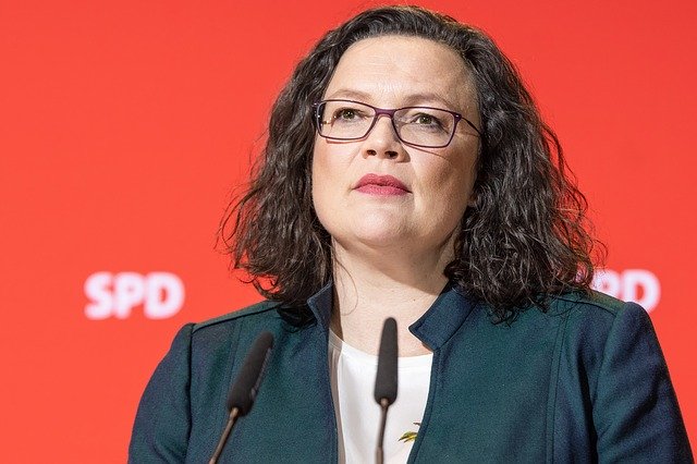 Free download Andrea Nahles Politician Berlin -  free photo or picture to be edited with GIMP online image editor