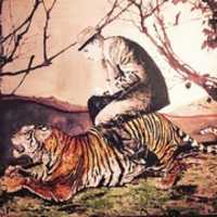 Free download Andrea Saltini The Fearless English In Mombracem Mixed Media On Wood 220 x 210 Cm 2015 free photo or picture to be edited with GIMP online image editor