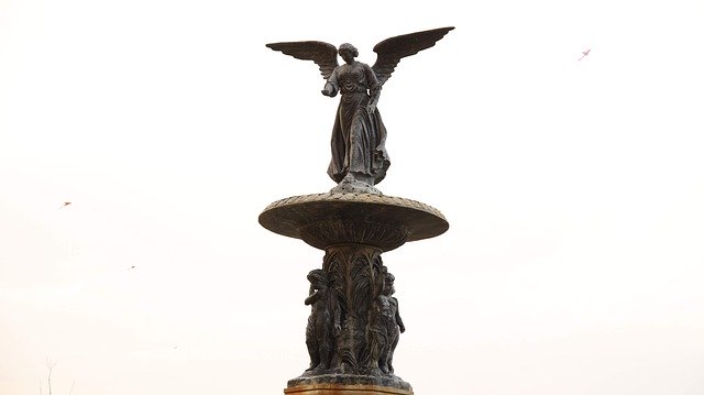 Free download Angel Architecture Fountain -  free photo or picture to be edited with GIMP online image editor