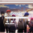 Angel Beats!  screen for extension Chrome web store in OffiDocs Chromium