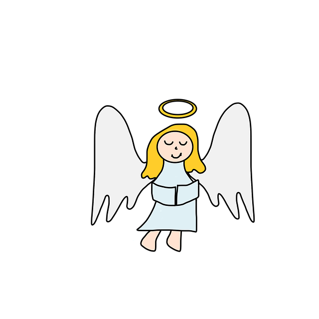 Free download Angel Girl White -  free illustration to be edited with GIMP free online image editor