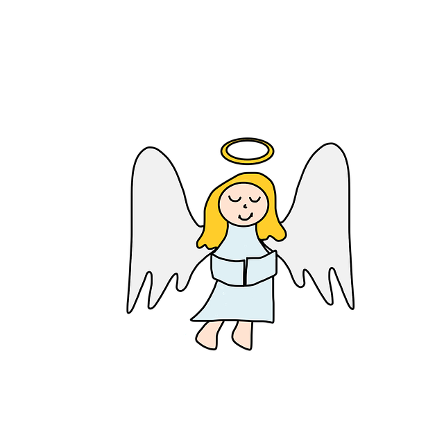 Download gratuito Angel Girl White - illustrazione gratuita da modificare con l'editor di immagini online gratuito di GIMP