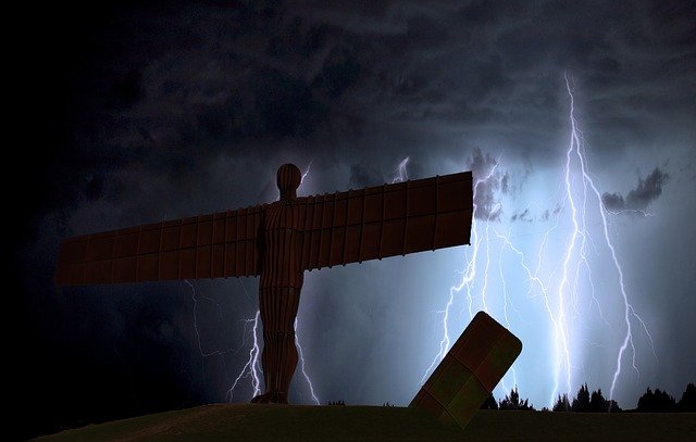 Free download Angel Of The North Gateshead -  free illustration to be edited with GIMP free online image editor
