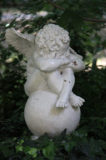 Free download Angel Putto Tomb -  free photo or picture to be edited with GIMP online image editor