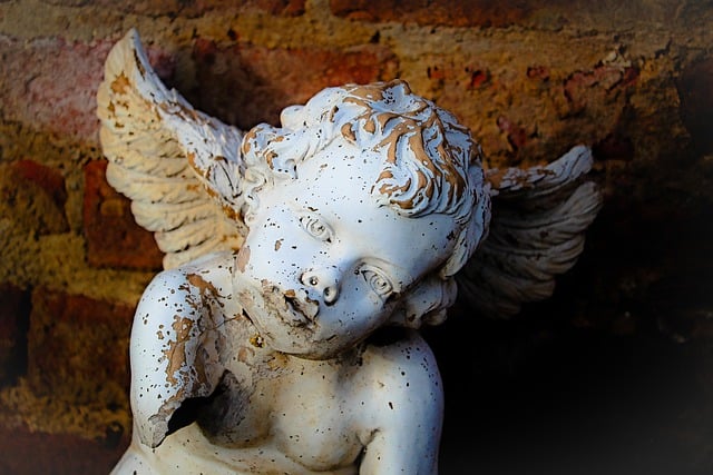 Free download angel sculpture ceramic art figure free picture to be edited with GIMP free online image editor