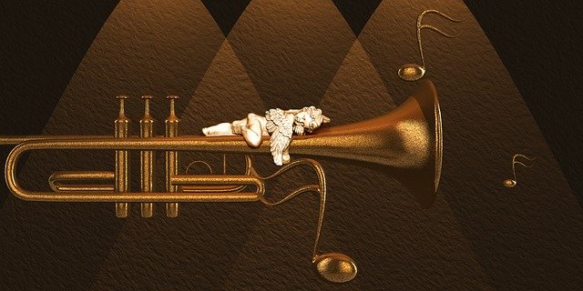 Free download Angel Trumpet Scores -  free illustration to be edited with GIMP free online image editor
