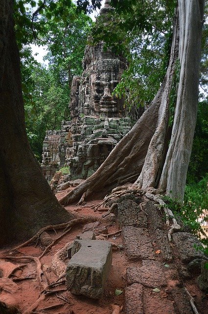 Free download Angkor Architecture Asia -  free photo or picture to be edited with GIMP online image editor
