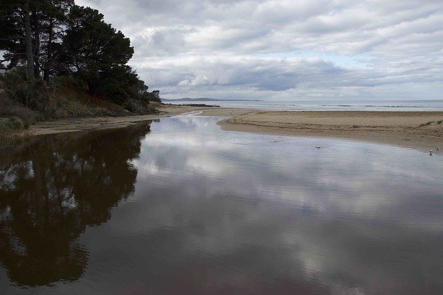 Free download anglesea beach v poles australia free picture to be edited with GIMP free online image editor