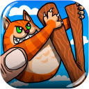 Angry Cat Shot Game Runs Offline  screen for extension Chrome web store in OffiDocs Chromium