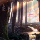 Anime Forest HD Wallpaper  screen for extension Chrome web store in OffiDocs Chromium
