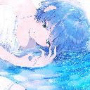 Anime Girl Blue Hair Anime Theme  screen for extension Chrome web store in OffiDocs Chromium