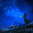 Anime Girl Milky Way Stars A Magical Live Wallpaper for Chrome  screen for extension Chrome web store in OffiDocs Chromium