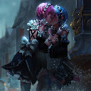 Anime Girls Maid Ram Rem ReZero Anime Theme  screen for extension Chrome web store in OffiDocs Chromium